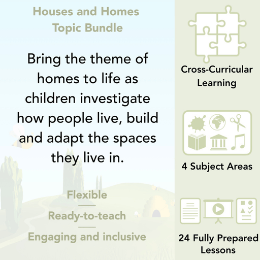PlanBee Houses and Homes KS1 Topic Lessons by PlanBee