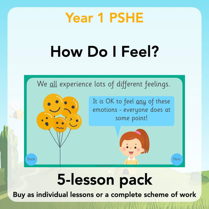 PlanBee How Do I Feel? | PSHE lessons KS1