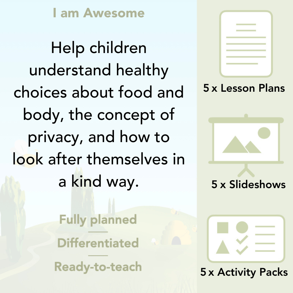 PlanBee I am awesome PSHE KS1 lessons by PlanBee
