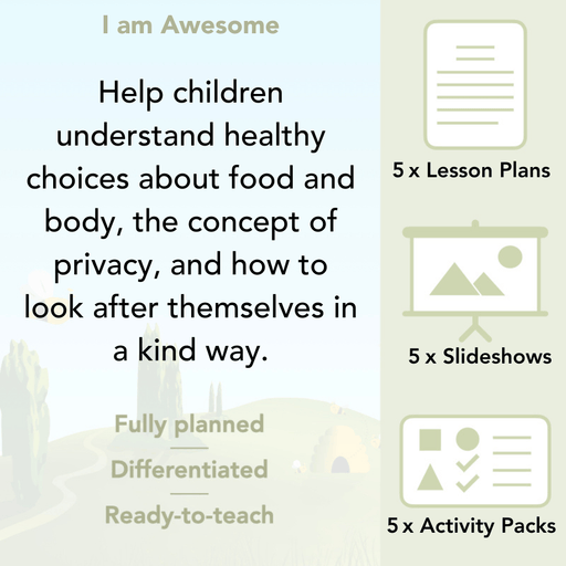 PlanBee I am awesome PSHE KS1 lessons by PlanBee