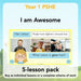 PlanBee I am awesome PSHE KS1 lessons by PlanBee