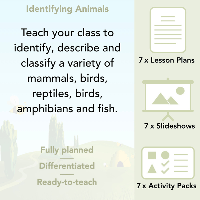 PlanBee Animals Year 1 | Science Lessons KS1 by PlanBee