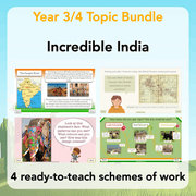 PlanBee Incredible India Topic Planning KS2 Lessons 