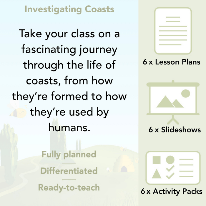 PlanBee Investigating Coasts KS2 Geography Lessons | PlanBee