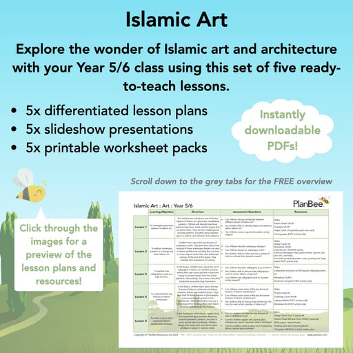 Islamic Art KS2 lessons | PlanBee