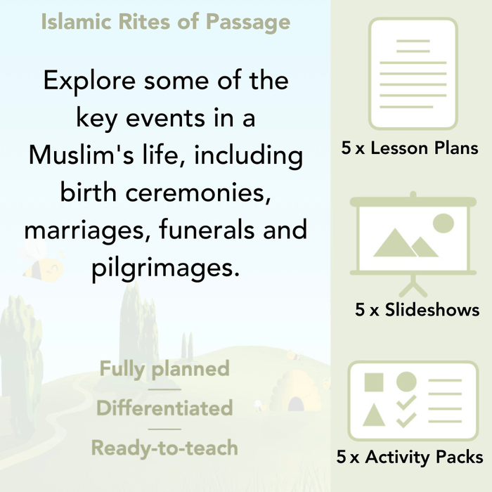 PlanBee Rites of Passage in Islam KS2 Islamic RE Lessons