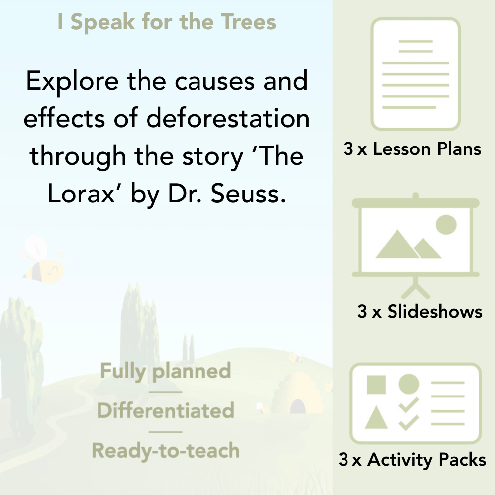 PlanBee I Speak for the Trees KS2 Ecosystems ESR Lessons