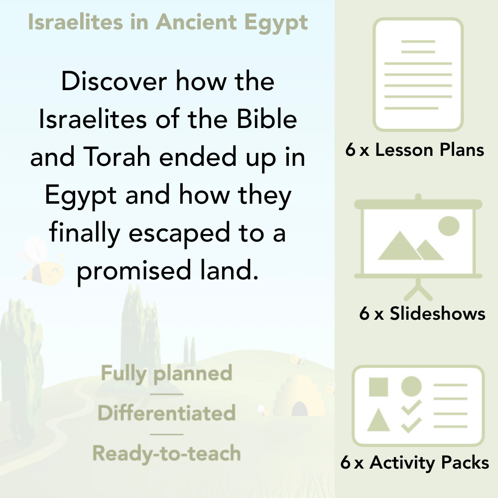 PlanBee Israelites in Ancient Egypt Resources KS2 RE by PlanBee