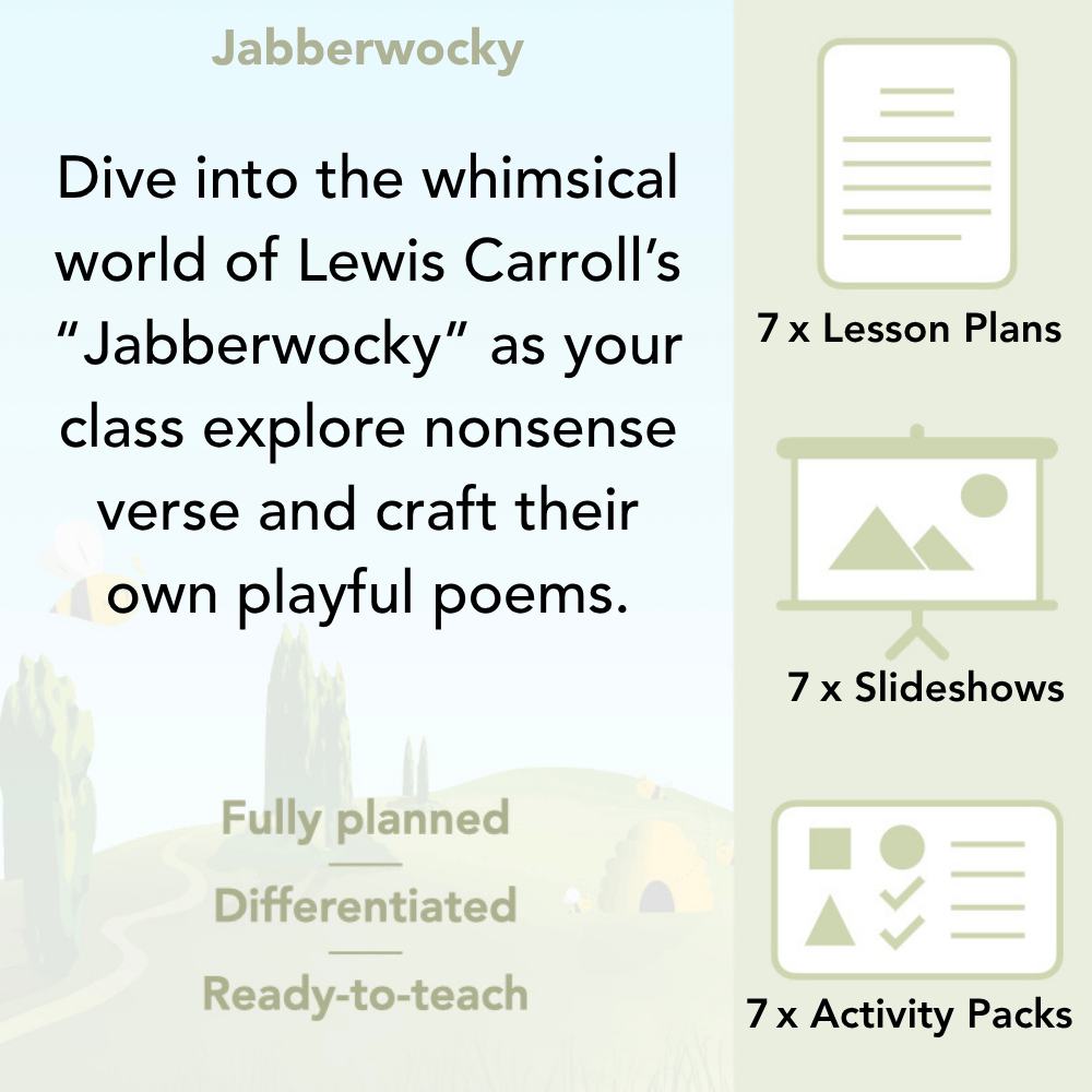 PlanBee Jabberwocky Planning KS2 | Year 5 Poetry | PlanBee