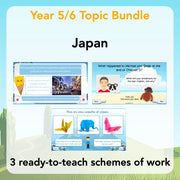 PlanBee Japan KS2 Topic Bundle