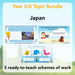 PlanBee Japan KS2 Topic Bundle
