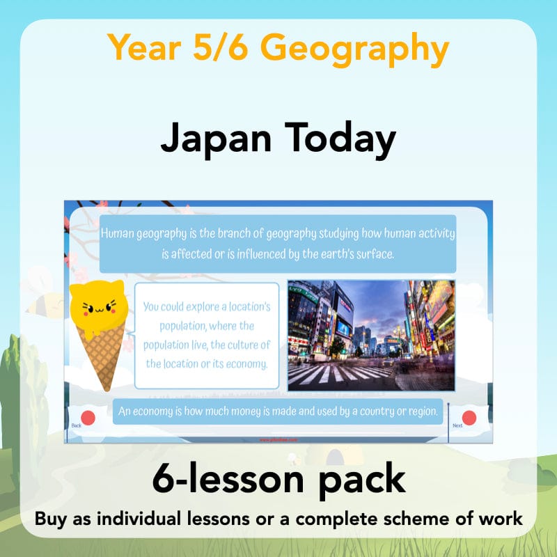 PlanBee Japan KS2 Year 5 & Year 6 Geography Lessons by PlanBee
