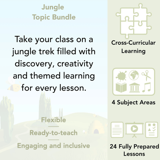 PlanBee KS1 Jungle Topic Bundle | PlanBee