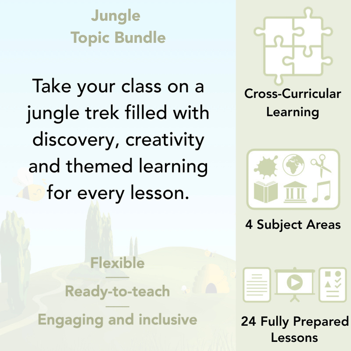 PlanBee KS1 Jungle Topic Bundle | PlanBee