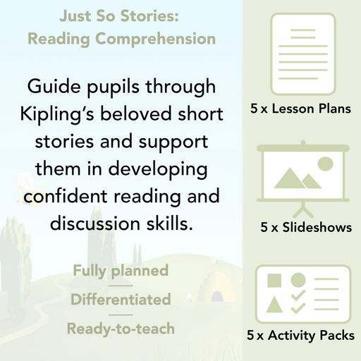 PlanBee Just So Stories KS2 | Reading Comprehension Year 4