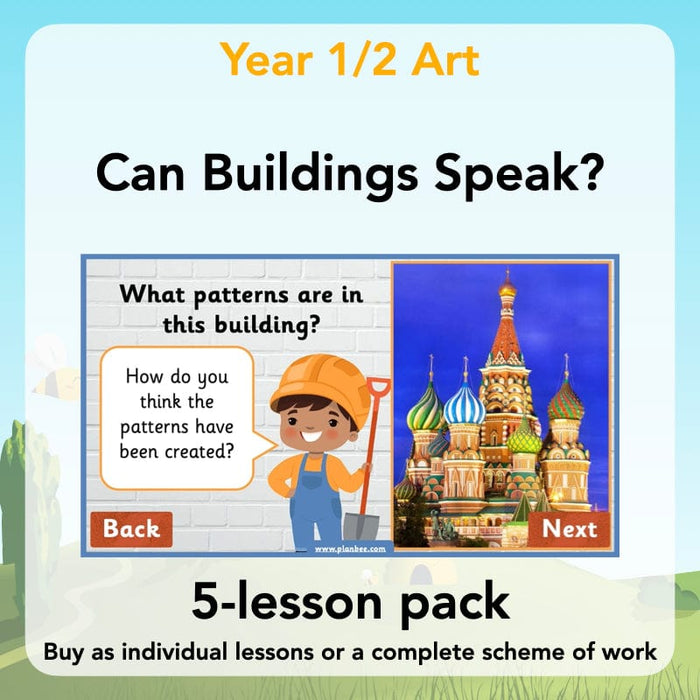 PlanBee KS1 Building Art | Can Buildings Speak? | PlanBee