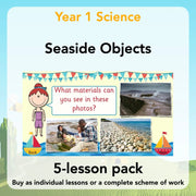 PlanBee Year 1 Science Materials and their Properties by PlanBee