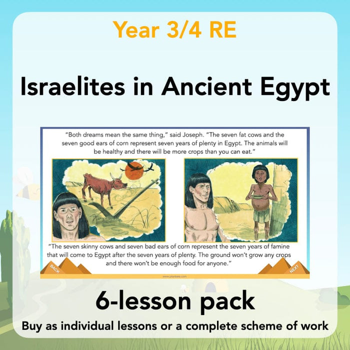 PlanBee Israelites in Ancient Egypt Resources KS2 RE by PlanBee