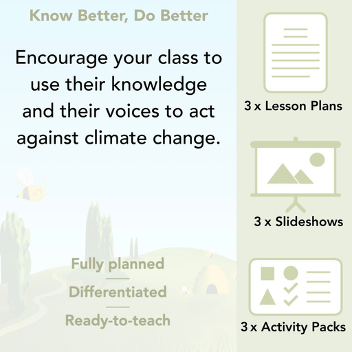 PlanBee Climate Change Worksheets KS2 Lesson | PlanBee