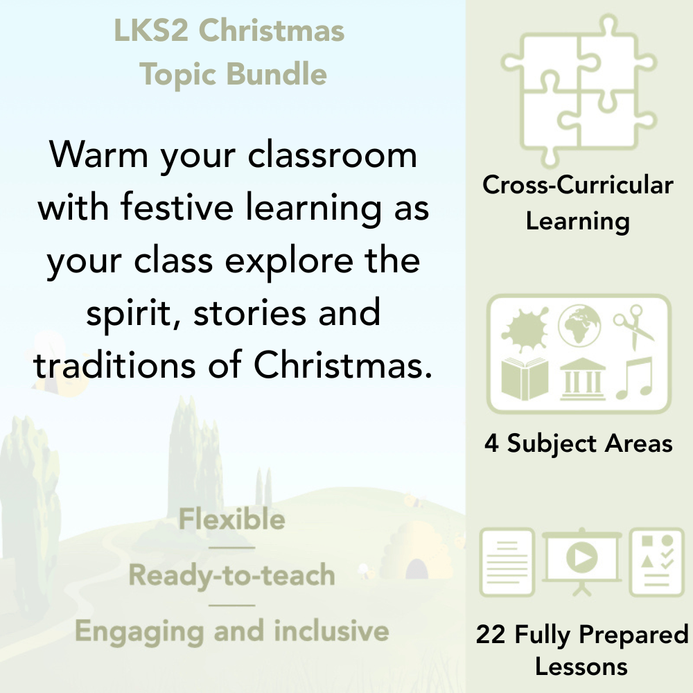 PlanBee Christmas Topic Year 3/4 Lesson Packs by PlanBee
