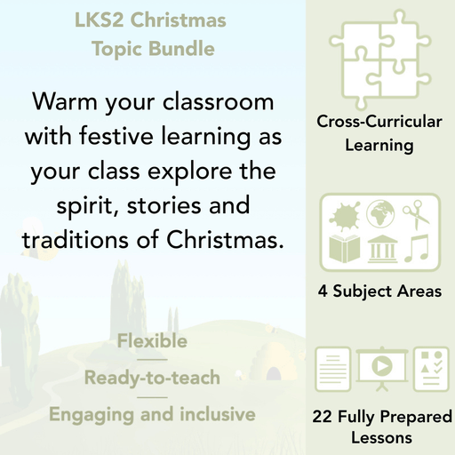 PlanBee Christmas Topic Year 3/4 Lesson Packs by PlanBee