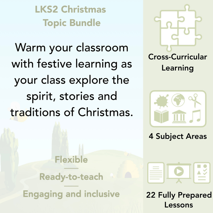 PlanBee Christmas Topic Year 3/4 Lesson Packs by PlanBee
