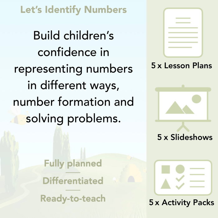 PlanBee Identify Numbers 1-20 Year 1 Maths by PlanBee