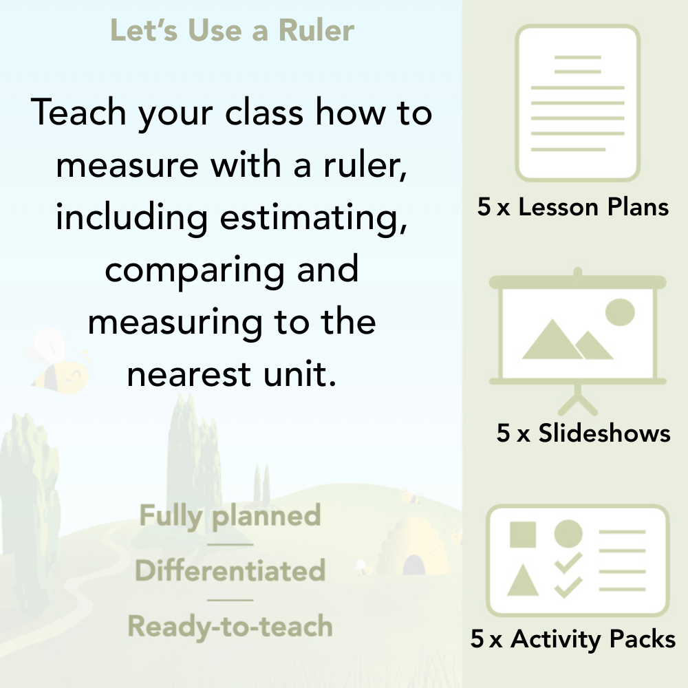 PlanBee Let's Use a Ruler Year 2 KS1 Maths Planning by PlanBee