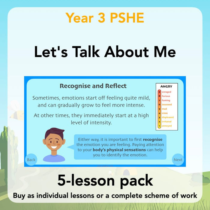 PlanBee Let's Talk About Me | Year 3 PSHE Lessons