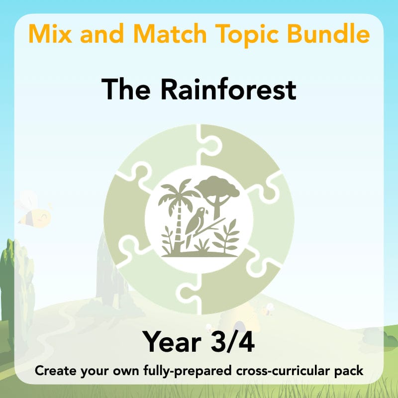 The Rainforest Ks2 Topic Bundle Planbee