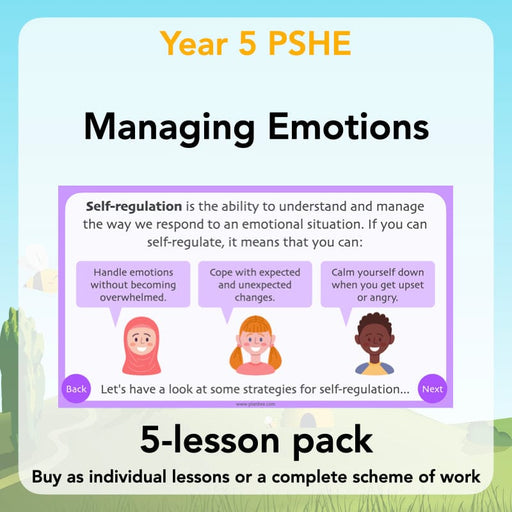 PlanBee Managing Emotions KS2 PSHE lessons | PlanBee