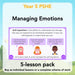 PlanBee Managing Emotions KS2 PSHE lessons | PlanBee