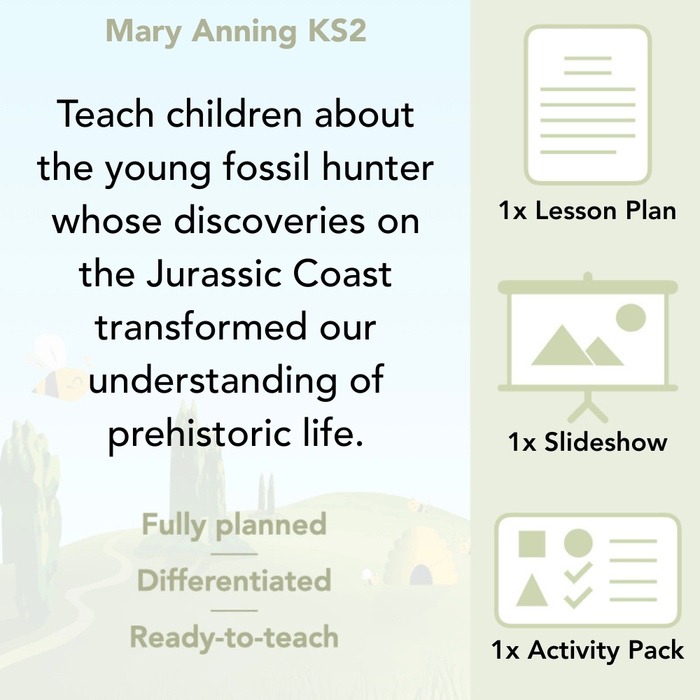 PlanBee Mary Anning KS2 Lesson | Life and Achievements