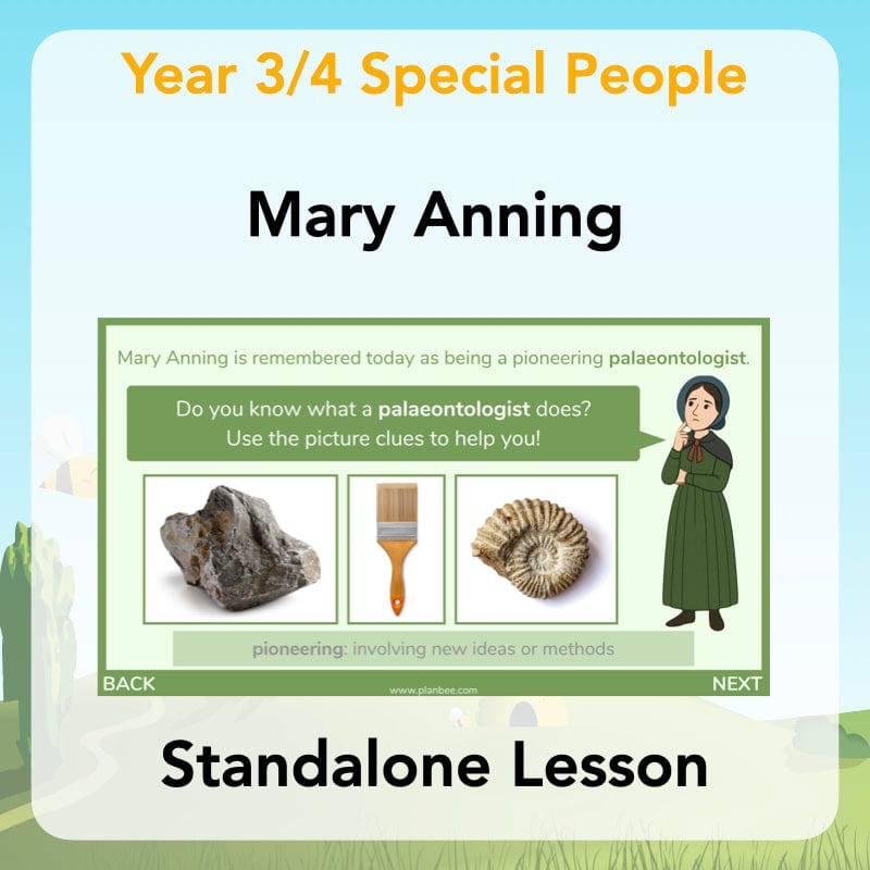 PlanBee Mary Anning KS2 Lesson | Life and Achievements