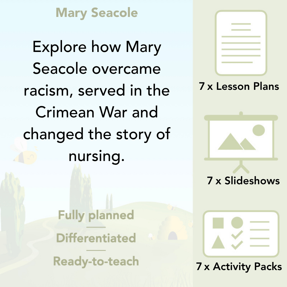 PlanBee Mary Seacole History KS1 lessons by Planbee