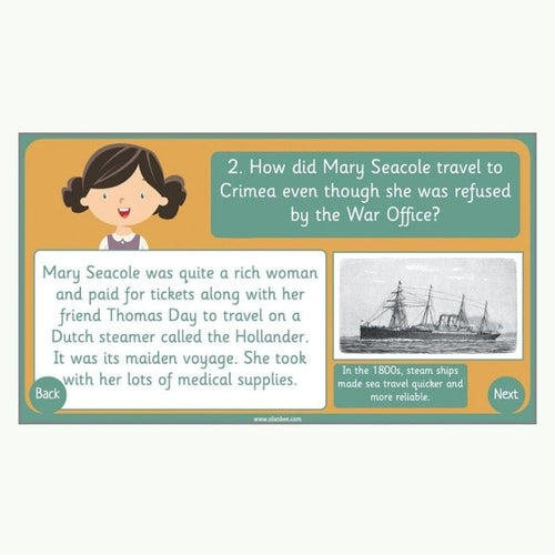 Lesson 6: How did Mary Seacole help in the Crimean War?