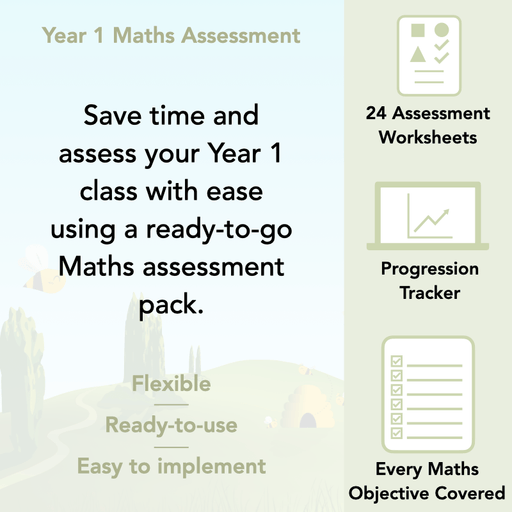 PlanBee Year 1 Maths Assessments Primary Maths Resources by PlanBee