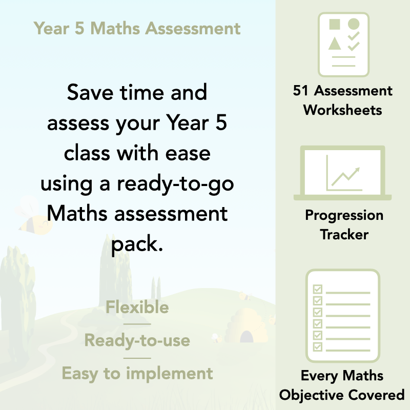 PlanBee Year 5 Maths Assessment Pack | New Curriculum