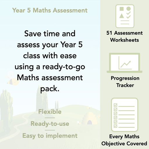 PlanBee Year 5 Maths Assessment Pack | New Curriculum