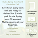 PlanBee Year 5 Maths Long Term Curriculum Planning Pack by PlanBee