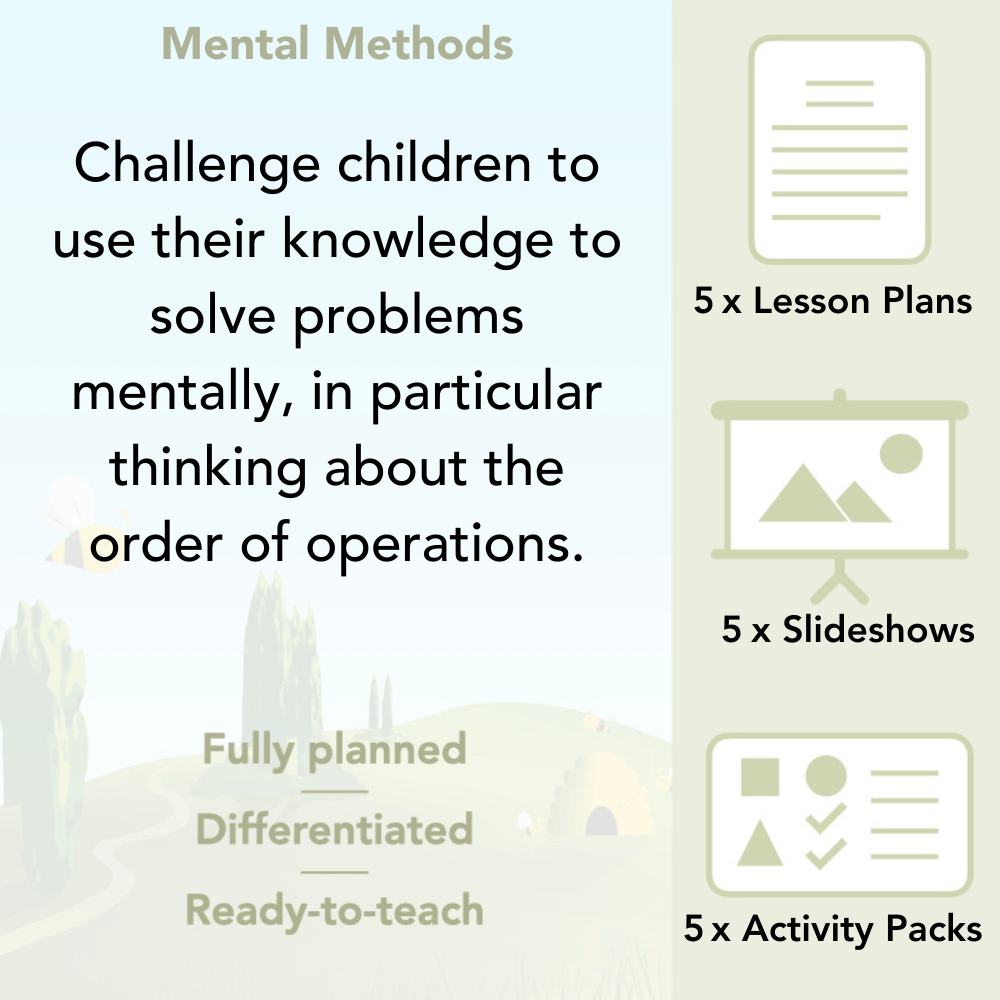 PlanBee Mental Methods Maths Strategies KS2 Year 6 Maths by PlanBee