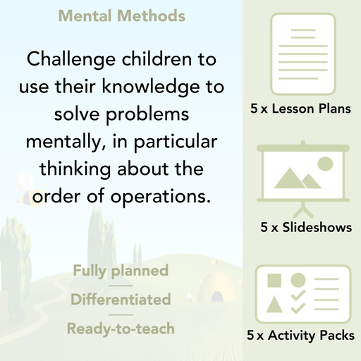 PlanBee Mental Methods Maths Strategies KS2 Year 6 Maths by PlanBee