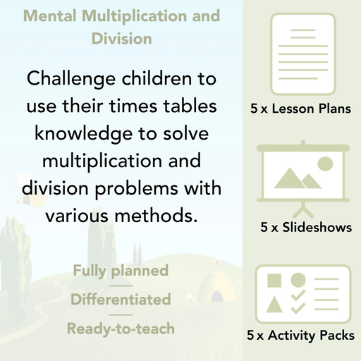 PlanBee Mental Multiplication & Division Year 6 Maths by PlanBee