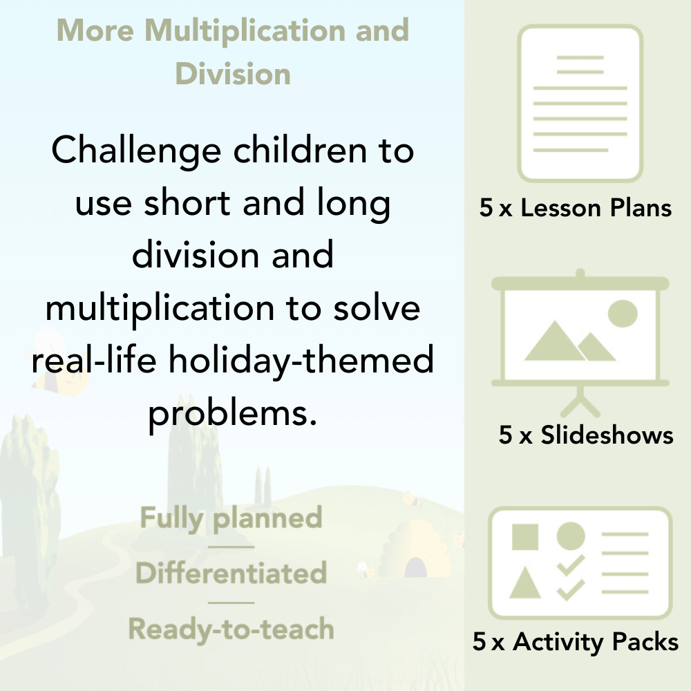 PlanBee Multiplication and Division Year 6 Maths Lessons by PlanBee
