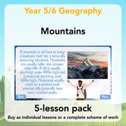PlanBee Mountains KS2