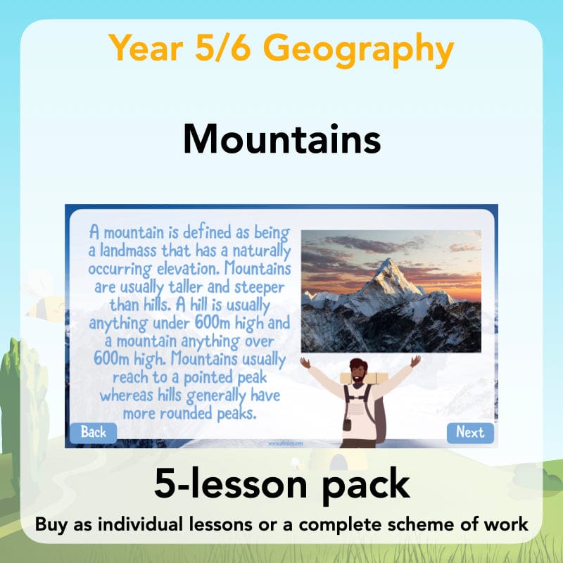 PlanBee Mountains KS2