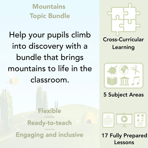 PlanBee Mountains Topic Bundle for KS2