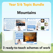 PlanBee Mountains Topic Bundle for KS2
