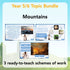 PlanBee Mountains Topic Bundle for KS2