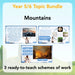 PlanBee Mountains Topic Bundle for KS2